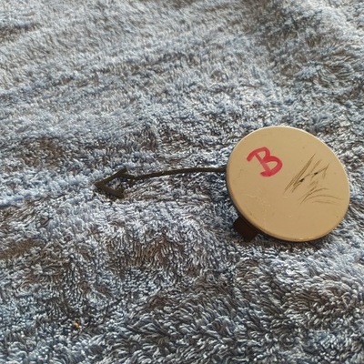 Заглушка вушко фаркоп бампера перед skoda citigo 2016- 1st807241 фото №1