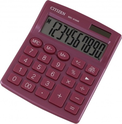 Kalkulator biurowy biurkowy CITIZEN SDC-810NRPKE