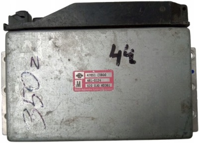 Модуль блок управления abs nissan 350z 47851cd800 фото №1