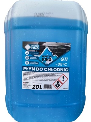 PŁYN DO CHŁODNIC ANTIFREEEZ -37C 20L. GLIKOL