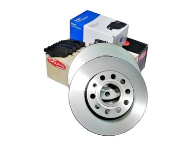 DISCOS I ZAPATAS PARTE DELANTERA DELPHI ALFAROMEO FIAT  