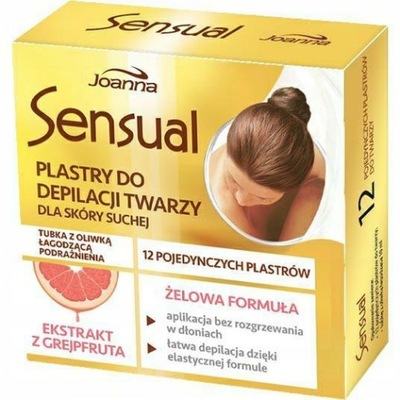 Joanna Sensual plastry do depilacji twarzy