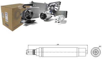 Осушувач кондиціонера mini r50 r53 r52 1.6 06. фото №1