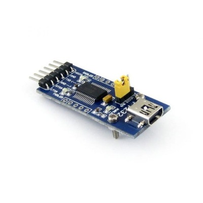 Adapter USB UART na FT232 mini USB + przewody