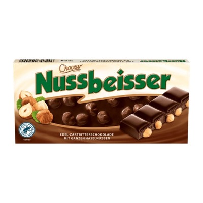 Nussbeisser deserowa czekolada z orzechami 100g