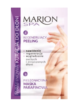 Marion Spa Peeling 5ml + Maska 6ml parafinowa kuracja dla dłoni