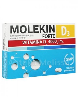 MOLEKIN D3 FORTE 4000 j.m. - 60 tabl.