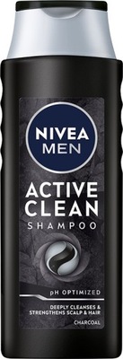 Nivea Men Active CHARCOAL Szampon do włosów