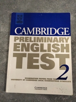 Cambridge preliminary english test 2