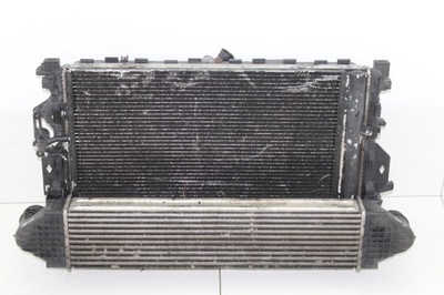 Комплект радиатор land rover freelander ii 2.2 06r- фото №1