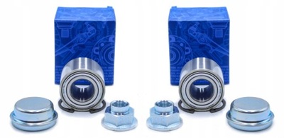 2 x набор подшипник колеса задняя opel agila suzuki ignis wagon r+ фото №1