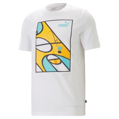 T-shirt koszulka Puma GRAPHICS Court Tee r. XXL