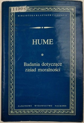 Badania dotyczące zasad moralności Dawid Hume