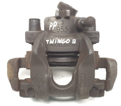 Супорт гальмівний правий перед renault twingo iii фото №1