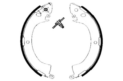 Brembo s 54 506 набор колодка тормозных фото №1