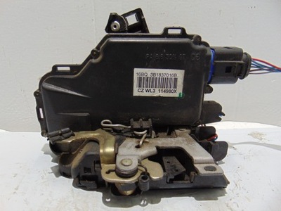 Замок дверь правый перед 6 pin skoda octavia i фото №1