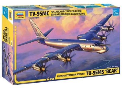 1:144 Russian Strategic Bomber Tupolec Tu-95MS Bear