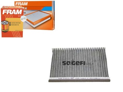 FRAM FILTRO DE CABINA DE CARBON FIAT STILO BRAVO 07  