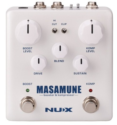 Nux NBK-5 Masamune Efekt gitarowy Kompresor Booster