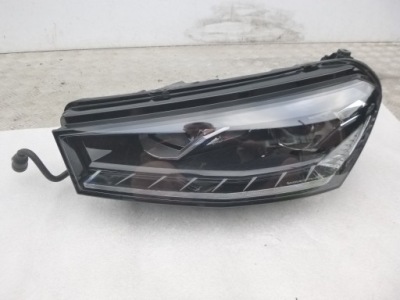 Skoda fabia iv mk4 crystal lighting 21- лампа левая фото №1