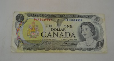 Kanada - Banknot - 1 Dolar 1973 rok