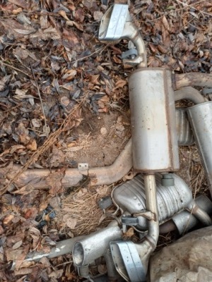 Вихлоп гасник комплект . bmw m-p g30 g31 2.0d 1 фото №1