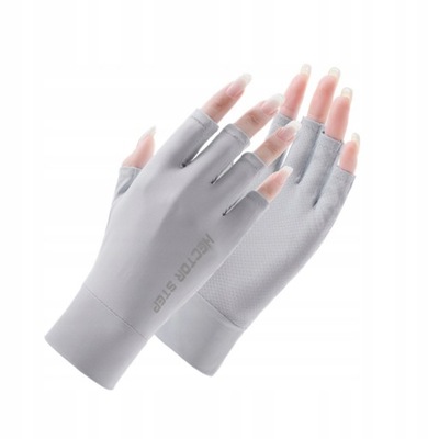 Rękawiczki przeciwsłoneczne bez palców UPF