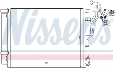 РАДИАТОР КОНДИЦИОНЕРА 940273 NISSENS