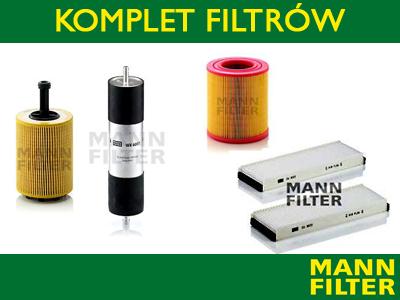 MANN SET FILTERS AUDI A6 C6 2.0 TDI  