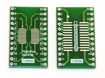 Adapter05 przejściówka SO24 SOP24 SSOP24 4szt.