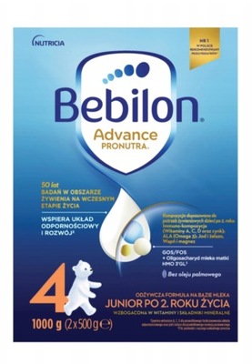 Mleko modyfikowane Bebilon 4 Advance Pronutra 1000 g