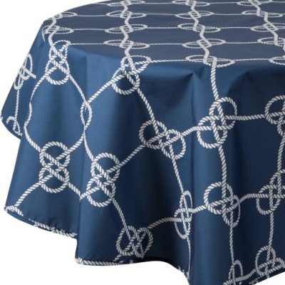 OBRUS GARDEN O 150 CM GRANATOWY