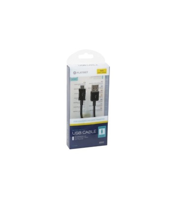 KABEL MUD MIC USB/USB CZARNY 1M