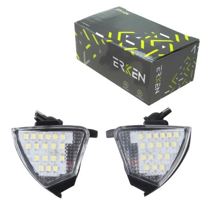 LUCES ESPEJOS DIODO LUMINOSO LED VW GOLF V VI PASSAT B5 B6 SHARAN EOS SKODA SUPERB I  