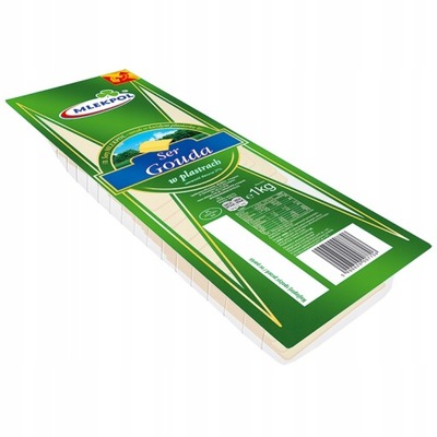 Ser Gouda Mlekpol plastry 1 kg