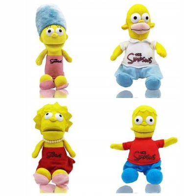 Pluszowe zabawki dla dzieci Simpsonów, maskotki