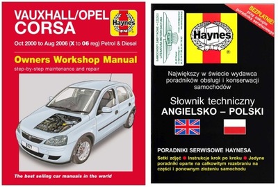Opel Corsa C 1.0 benzyna (2000-2006) instrukcja napraw Haynes +GRATIS 24h