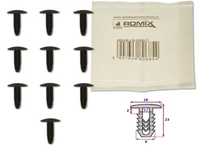 HONDA ACCORD V 93-98 ABRAZADERA REMACHE DE COLECTOR DE MALETERO  