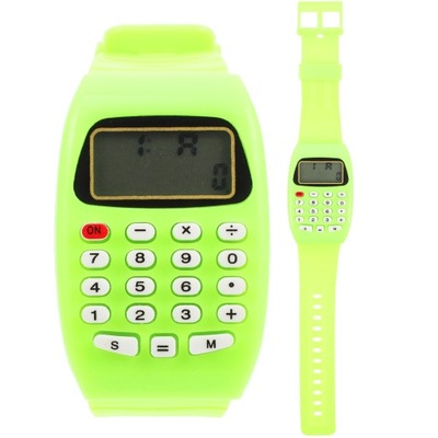 Zegarki Na Rękę Dla Dzieci Kalkulator 2 Szt