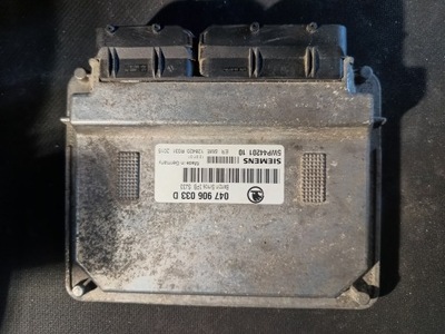 КОМПЬЮТЕР ECU БЛОК УПРАВЛЕНИЯ SIEMENS 047906033D 5WP44201 10 3PB SJ33 SIMOS A