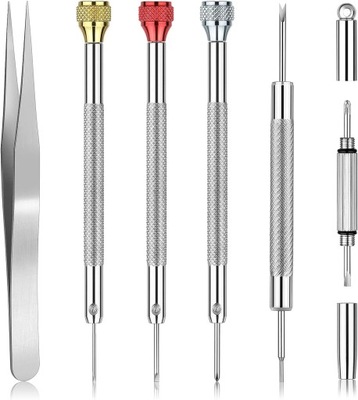 ZESTAW WKRĘTAKÓW DO ZEGARKA NAPRAWCZE NARZĘDZIA ZEGARMISTRZOWSKIE