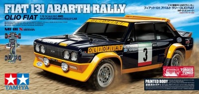 Fiat Abarth Rally OF PB MF-01X 1/10 4WD Tamiya 47494