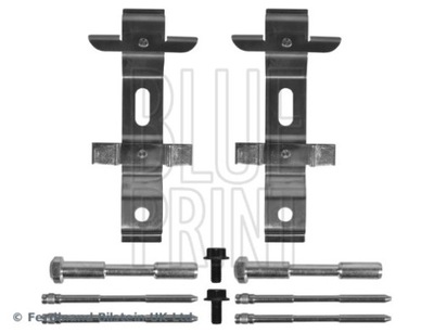 BLUE PRINT ADBP480004 КОМПЛЕКТ АКСЕСУАРІВ, КОЛОДКИ ГАЛЬМІВНІ