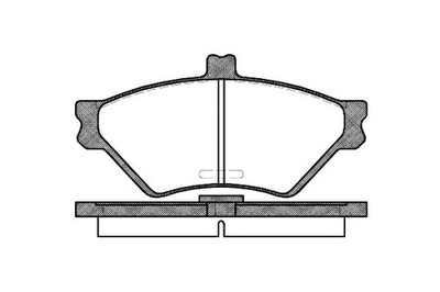 КОЛОДКИ ТОРМОЗНЫЕ REMSA 9950821 F5AZ2001A 38659 369