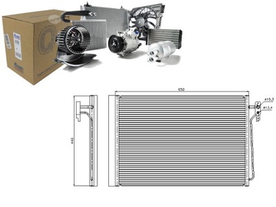 NISSENS KONDENSATORIUS KONDICIONAVIMO LAND ROVER RANGE RO 