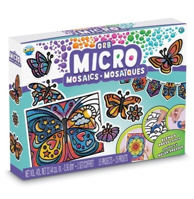 Mozaika micro Motyle do wyklejania Orb Factory Waw