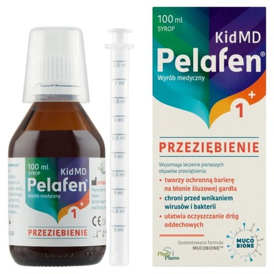 Pelafen KID MD syrop na przeziębienie 100 ml od 1 roku życia i dorosłych