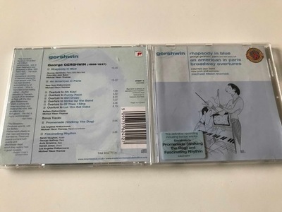 CD Gershwin Rhapsody In Blue Columbia Jazz Band STAN 4+/6