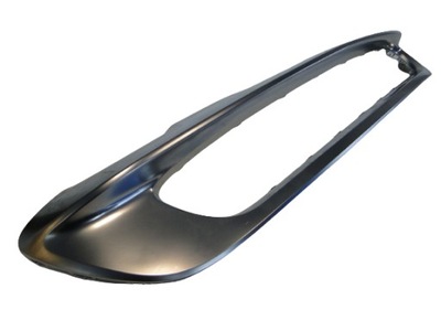 Mercedes gla x156 156 накладка бампера хром фото №1