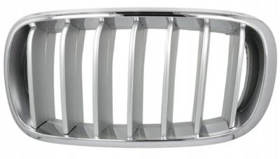 Решітка радіатора бампера ліва bmw x5 13-18 фото №1